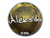 Sticker | Aleksib (Foil) | Katowice 2019