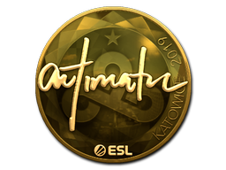 Sticker | autimatic (Gold) | Katowice 2019