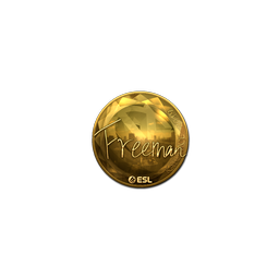 Sticker | Freeman (Gold) | Katowice 2019