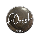 Sticker | f0rest | Katowice 2019