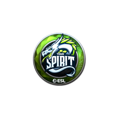 Sticker | Team Spirit (Foil) | Katowice 2019