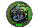 Наклейка | Team Spirit (голографическая) | Катовице 2019