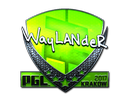 Sticker | wayLander (Foil) | Krakow 2017