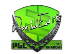 Aufkleber | WorldEdit | Krakau 2017