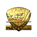 Sticker | tabseN (Gold) | Krakow 2017