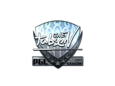 Naklejka | tabseN (foliowana) | Kraków 2017