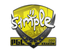 Sticker | s1mple | Cracovie 2017