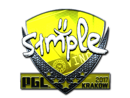 印花 | s1mple（闪亮）| 2017年克拉科夫锦标赛