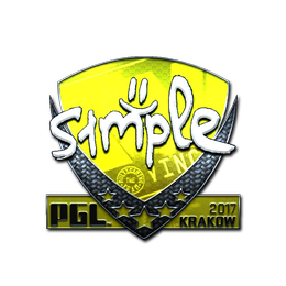 s1mple (Foil) | Krakow 2017