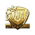 Sticker | suNny (Gold) | Krakow 2017