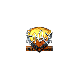 free csgo skin Sticker | Snax (Foil) | Krakow 2017