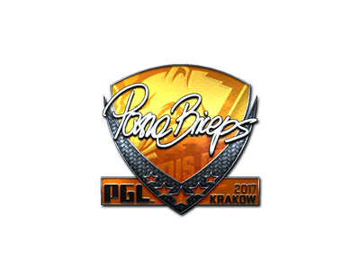 Sticker | pashaBiceps (Foil) | Krakow 2017