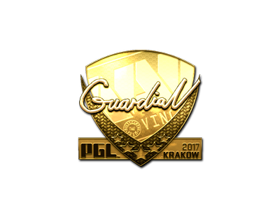 Sticker | GuardiaN (Gold) | Krakow 2017