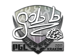 Наліпка | gob b | Краків 2017