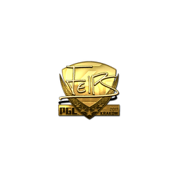 Sticker | felps (Gold) | Krakow 2017