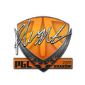 Sticker | flusha | Krakow 2017