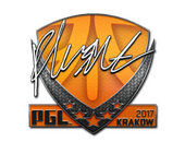 Sticker | flusha | Krakow 2017