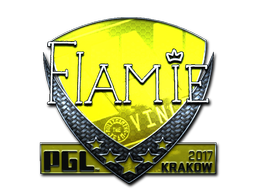스티커 | flamie (Foil) | Krakow 2017
