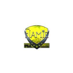 Sticker | flamie (Foil) | Krakow 2017