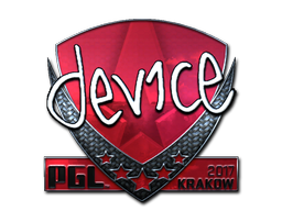 Sticker | device (Foil) | Krakow 2017