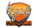 Sticker | byali | Krakow 2017