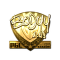 Sticker | bodyy (Gold) | Krakow 2017