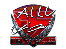 allu (металлическая) | Краков 2017