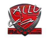 Sticker | allu | Krakow 2017