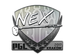 Наклейка | nex | Краков 2017