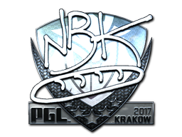 스티커 | NBK- (Foil) | Krakow 2017