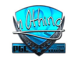 Sticker | n0thing (premium) | Cracovie 2017