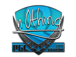 Sticker | n0thing | Krakow 2017/20fx20