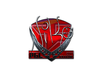 Sticker | NiKo (Foil) | Krakow 2017