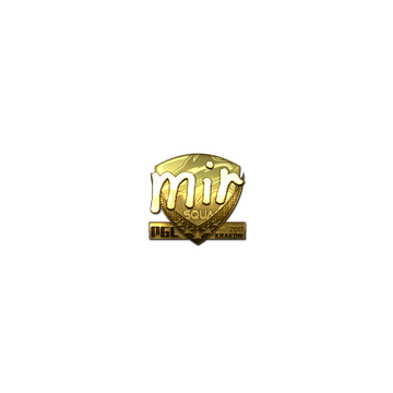 Sticker | mir (Gold) | Krakow 2017