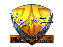 Sticker | KRIMZ (Foil) | Krakow 2017