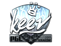 Sticker | keev (Foil) | Krakow 2017