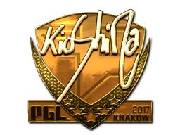 Sticker | kioShiMa (Gold) | Krakow 2017