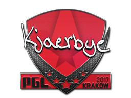 Наклейка | Kjaerbye | Краков 2017