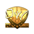 Sticker | JW (Gold) | Krakow 2017