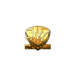 Sticker | JW (Gold) | Krakow 2017