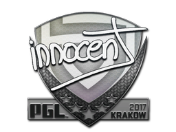 Наліпка | innocent | Краків 2017