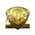 Sticker | HEN1 (Gold) | Krakow 2017
