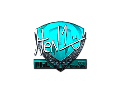 Sticker | HEN1 (Foil) | Krakow 2017