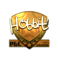 Sticker | Hobbit (Gold) | Krakow 2017