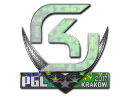 Naklejka | SK Gaming (hologramowa) | Kraków 2017