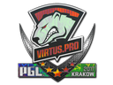 Наклейка | Virtus.Pro (голографическая) | Краков 2017