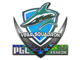 Sticker | Vega Squadron (Holo) | Krakow 2017