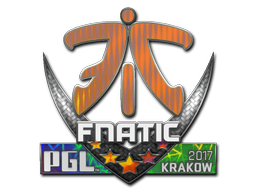 Sticker | Fnatic (Holo) | Krakow 2017