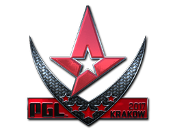 Наліпка | Astralis (лискуча) | Краків 2017