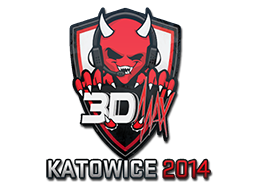 Naklejka | 3DMAX | Katowice 2014